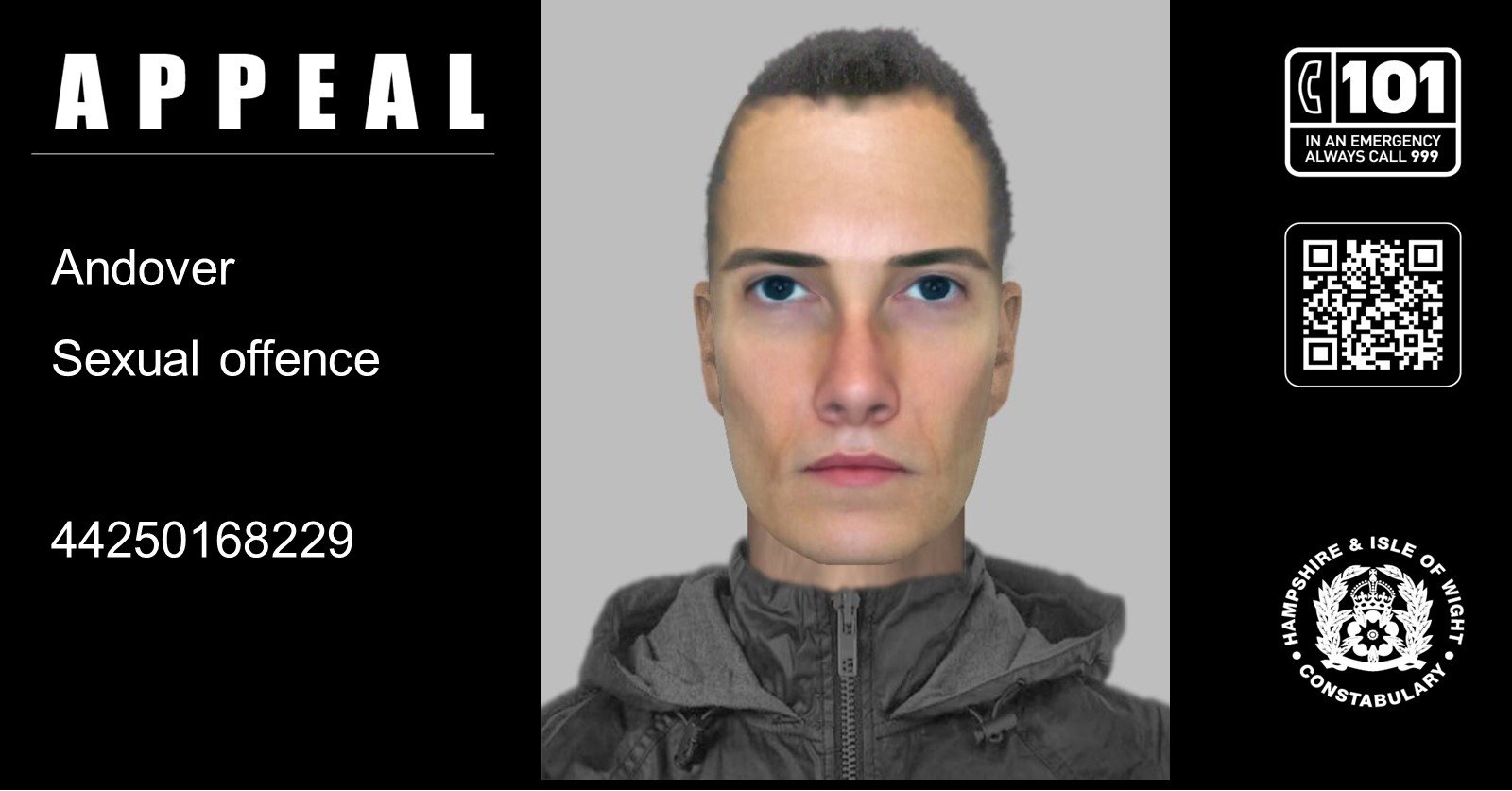 E-fit released as part of Andover sexual offence investigation