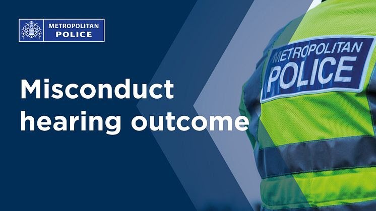 Officer dismissed for touching colleague in a sexual manner