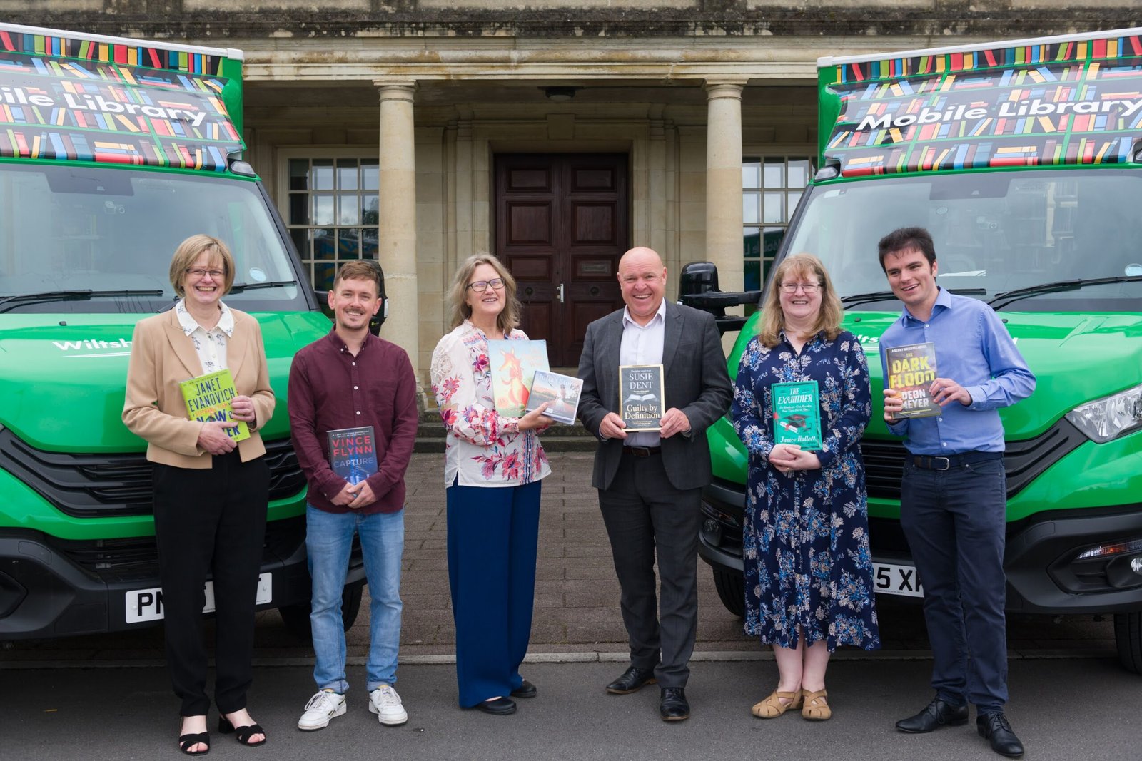 Wiltshire Council has unveiled two brand new mobile library vehicles designed to improve access to library services for residents across rural parts of the county and those living in care homes and supported housing.
