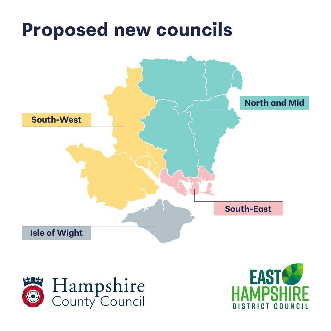 Hampshire County Council Cabinet backs preferred model for future local government