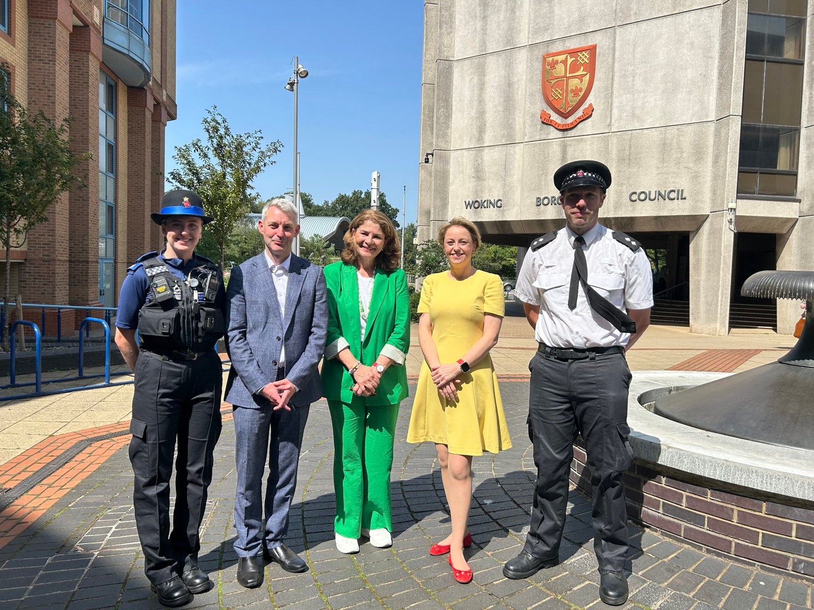 Six days without a report of crime: How police are ‘problem-solving’ offending in Woking town centre