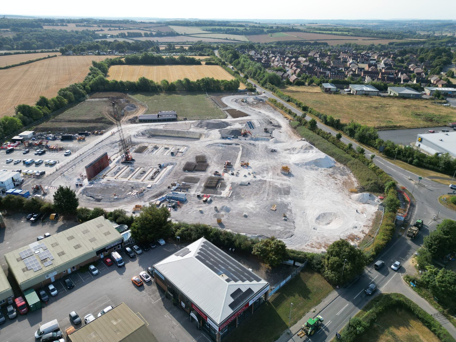 New Blandford Waste Management Centre hits major construction milestones