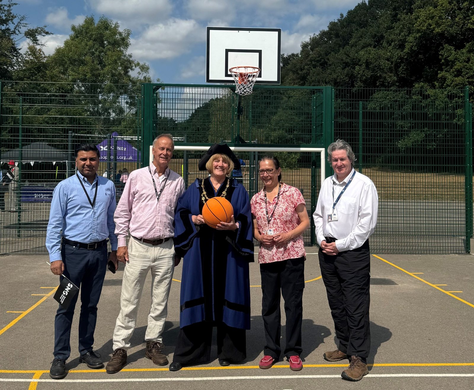 SNG and Southampton City Council officially unveil new multi-use games area in Aldermoor Park