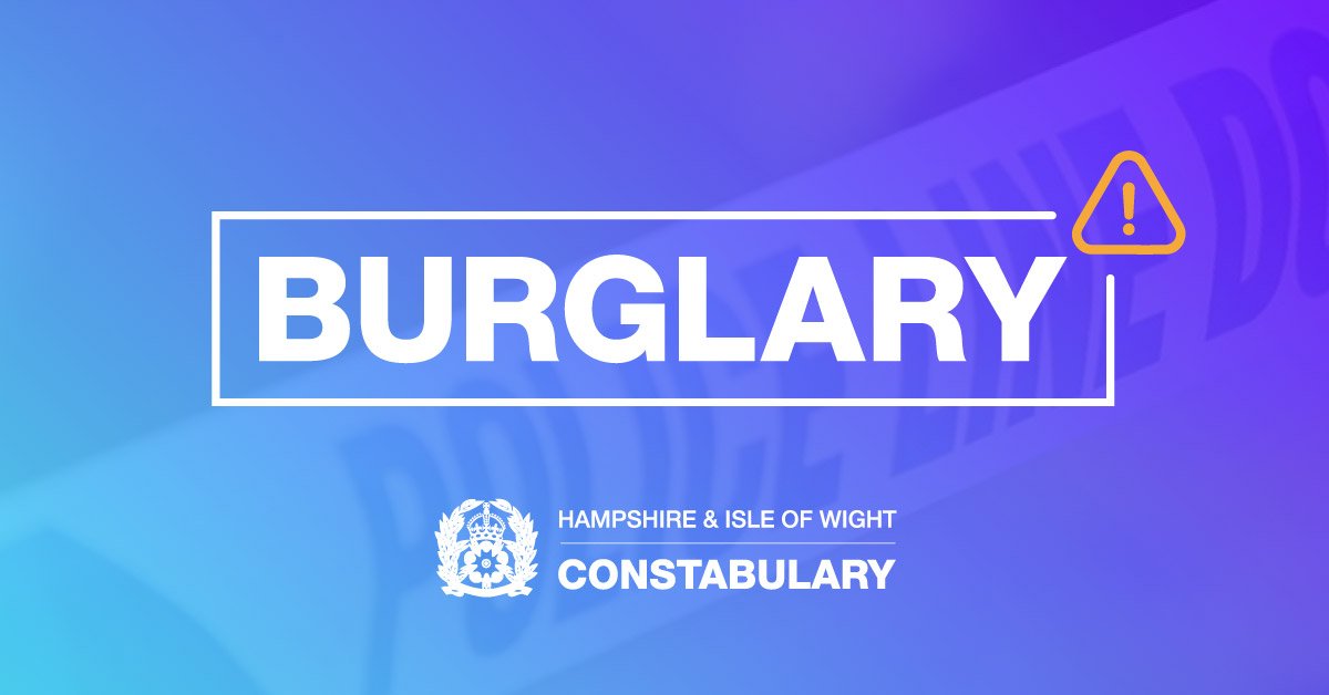 Witness appeal following burglary report in Basingstoke