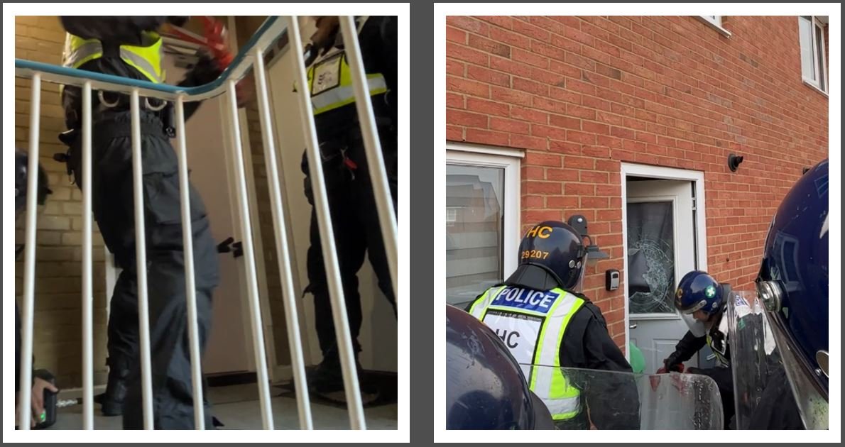 Woman, 45, arrested after officers carry out two drug warrants in Basingstoke