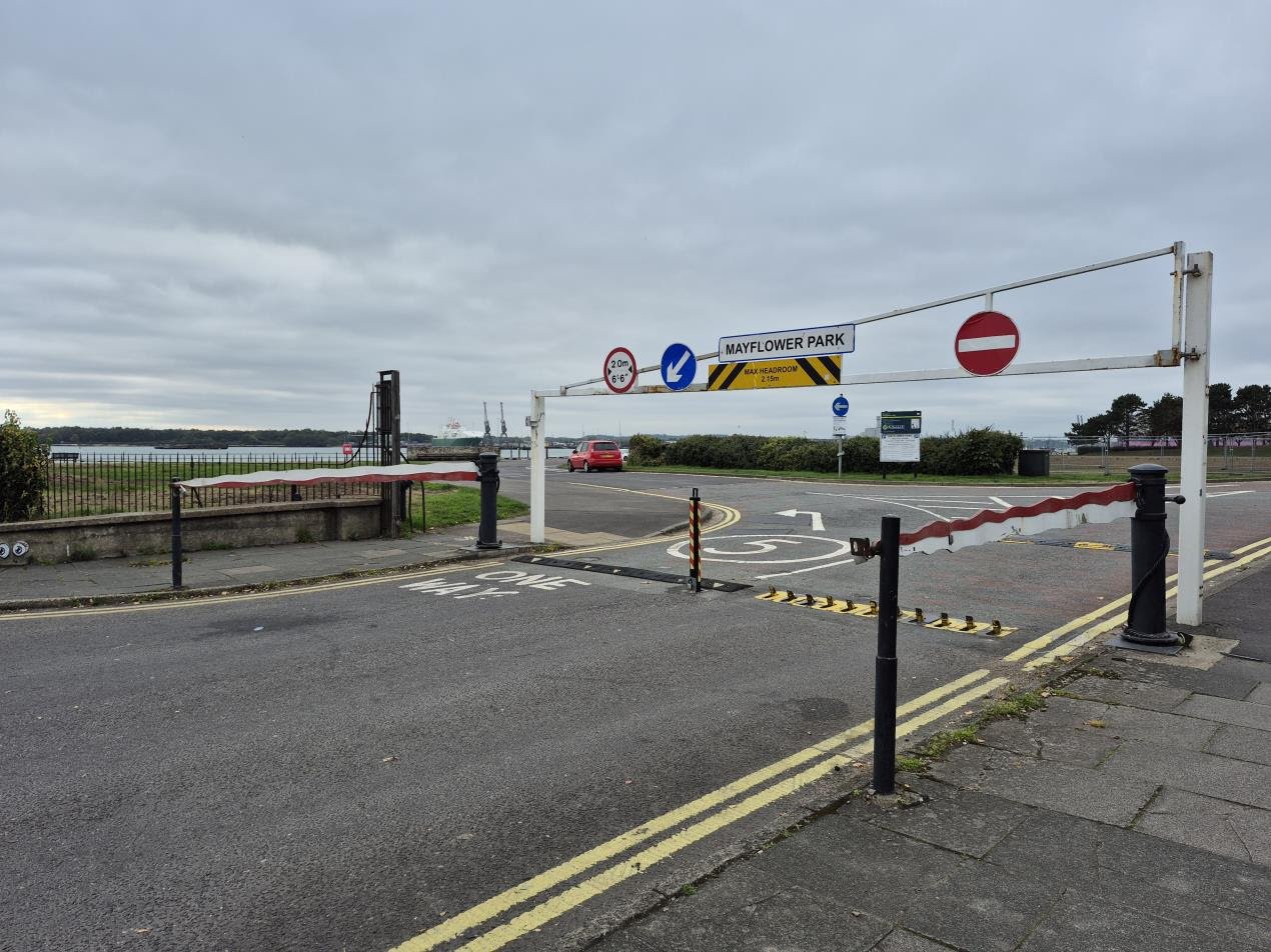 Consultation opens on Mayflower Park barrier and parking changes