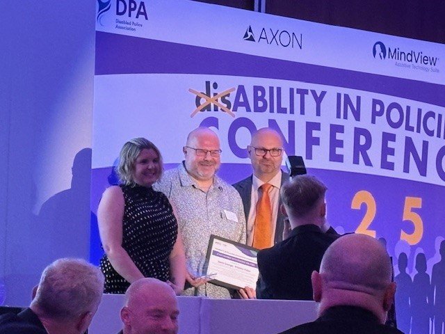 Wiltshire Police Contact Centre Operator Recognised Nationally for Championing Disability Inclusion