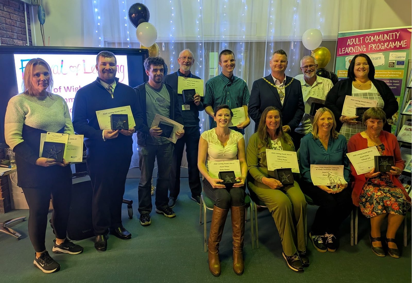 Island learners honoured at community awards evening