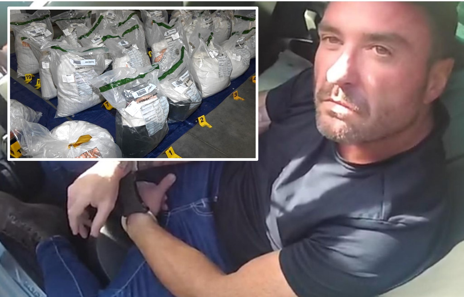 Jailed: driver caught with one of the largest hauls of ketamine