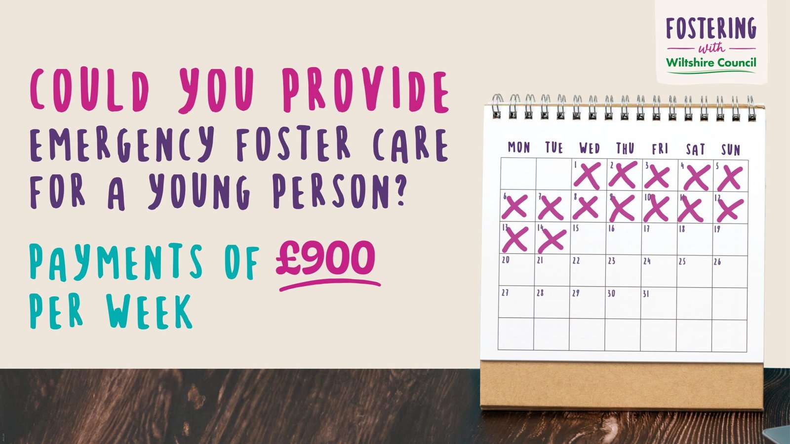 Can you provide an emergency home for a young person when they need it the most?