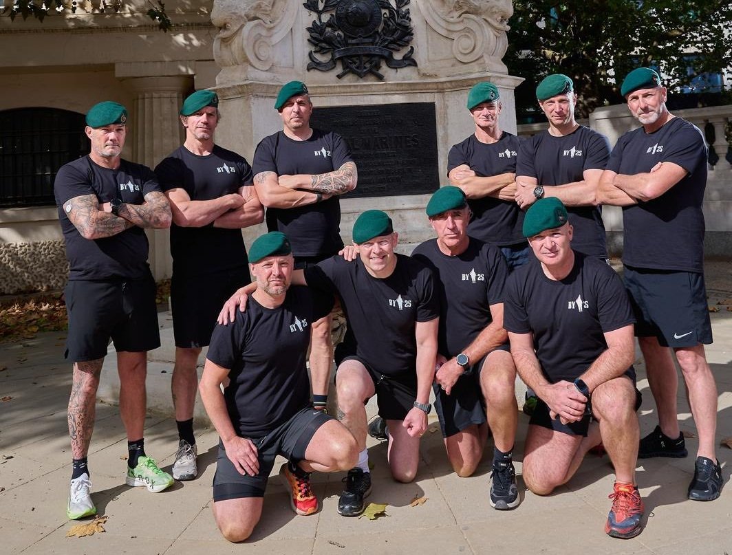 Sutton Scotney firefighter joins epic Royal Marines fundraiser