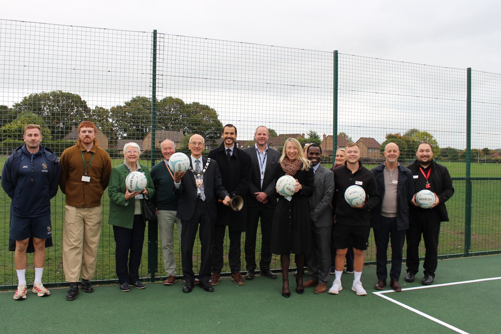 Upgraded tennis and netball courts unveiled at Kennet School for the Local Community