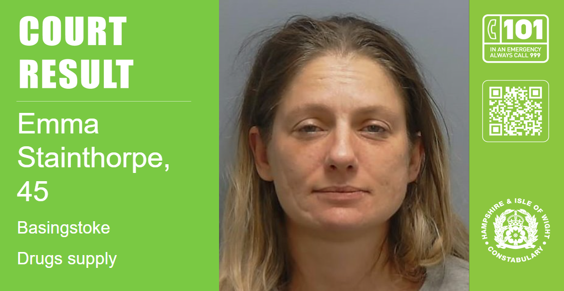 Basingstoke drug dealer, 45, jailed for more than two years