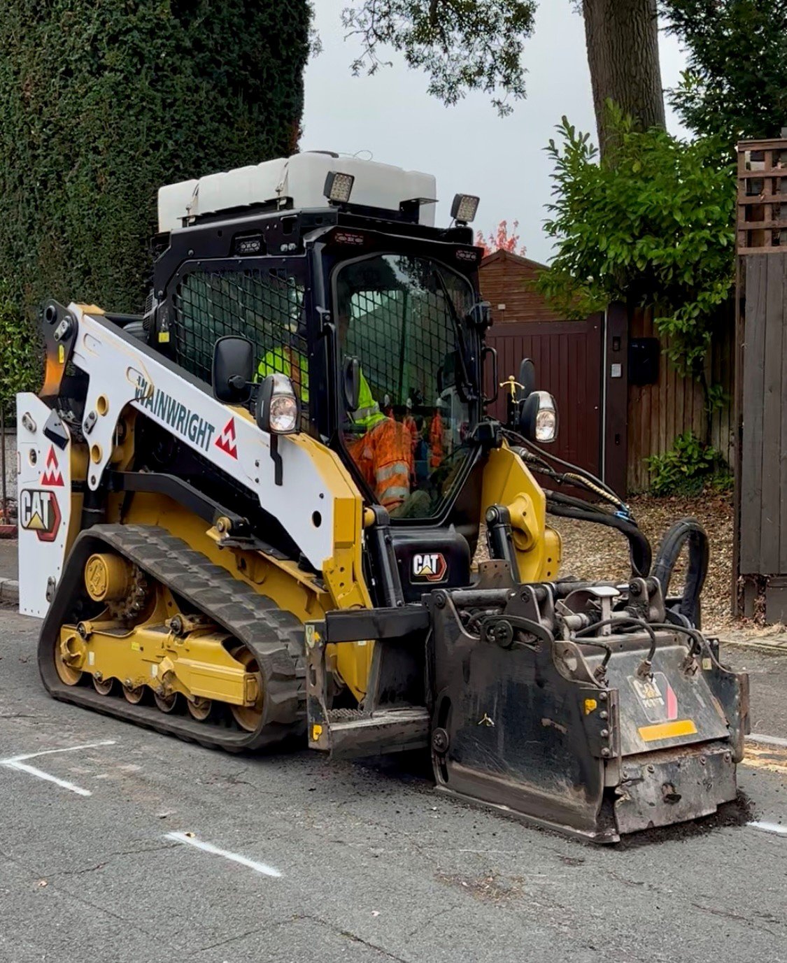 Council invests in third Bobcat machine to repair more roads across the county