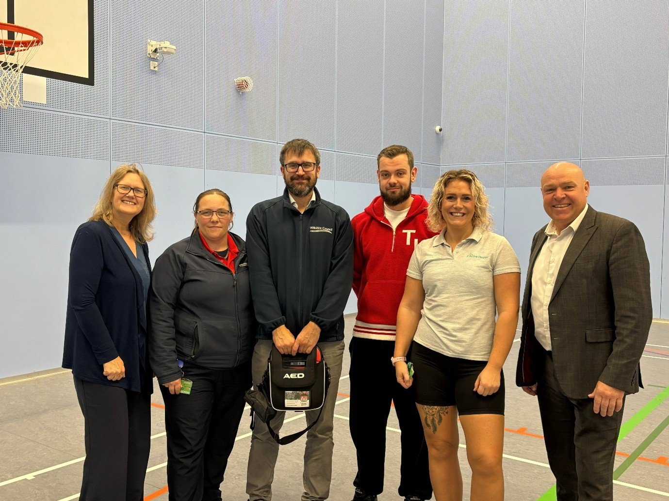 Leisure staff praised for their quick actions following sudden collapse