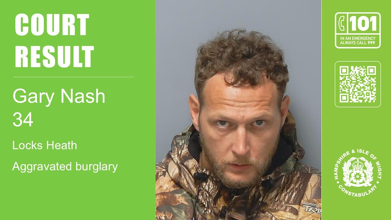 Two men sentenced following aggravated burglary in Locks Heath