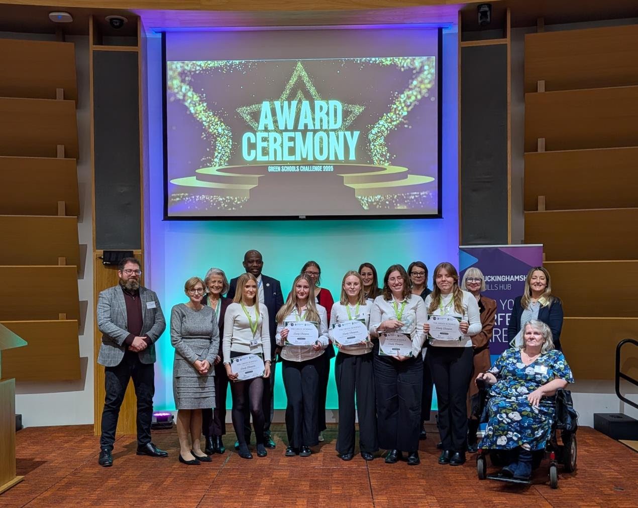 Buckinghamshire schools take part in Dragons’ Den-style green technology challenge