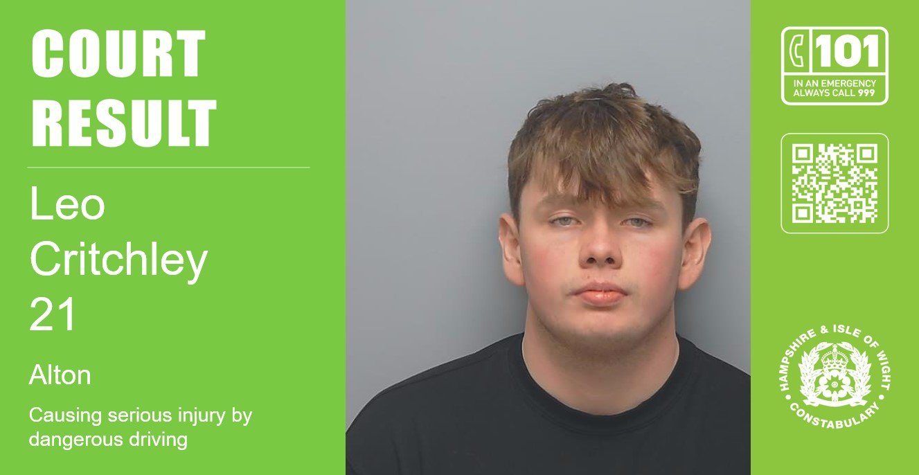 Dangerous driver jailed for two years and 10 months after teenage girl seriously injured in Alton