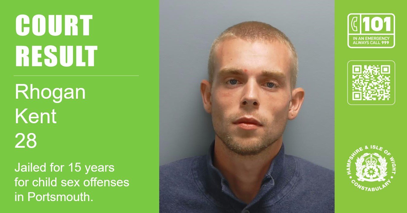Man jailed for 15 years for non-recent child sex offences in Portsmouth