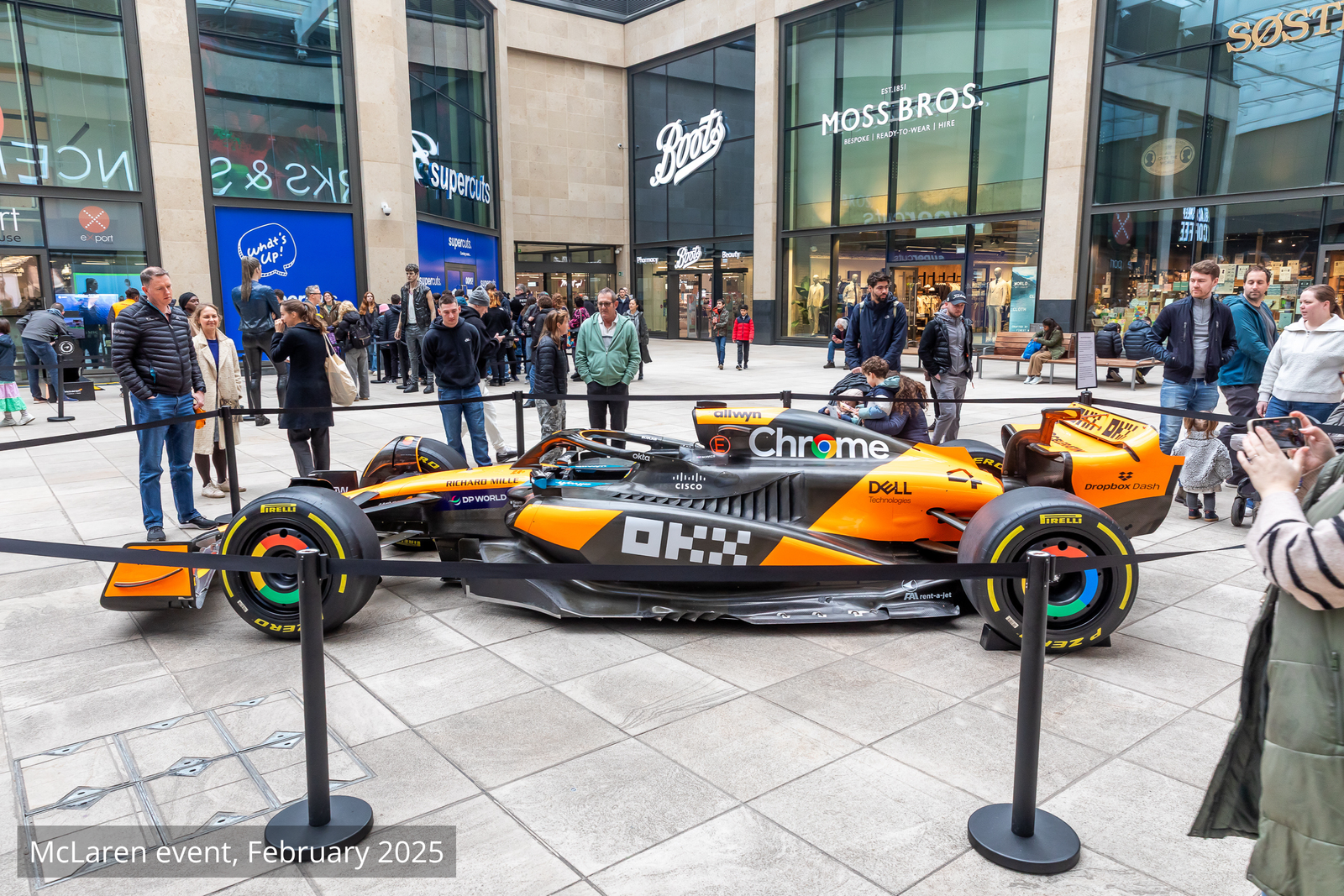 Woking to celebrate McLaren Racing’s 2025 Constructors’ and Drivers’ Championships this half term