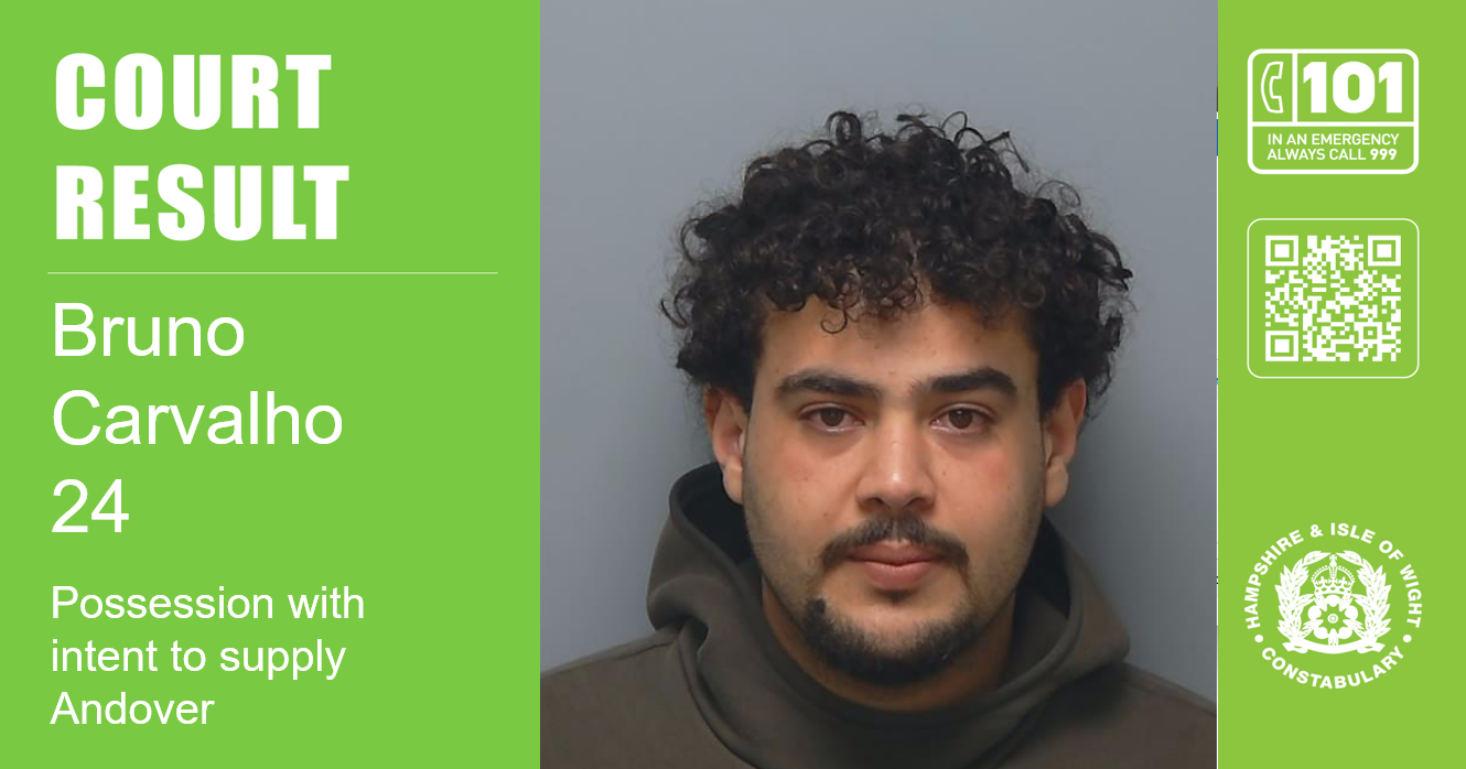Man jailed after officers find cocaine and cash in Andover proactive stop