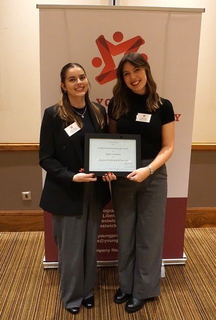 Rising stars from Guildford and Waverley commended at Young Local Authority of the Year 2026