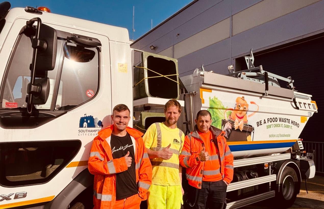 Local schoolchildren give new food waste fleet a fresh identity