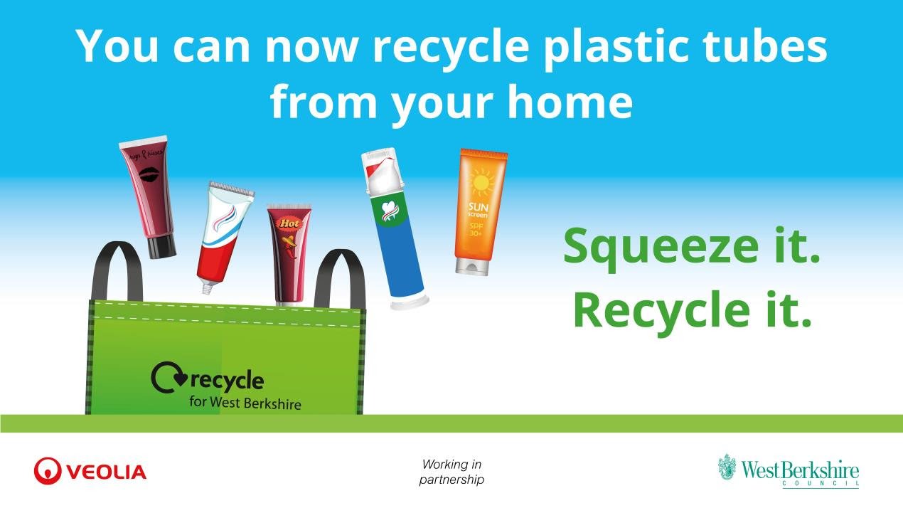 West Berkshire Council launches kerbside recycling for plastic tubes