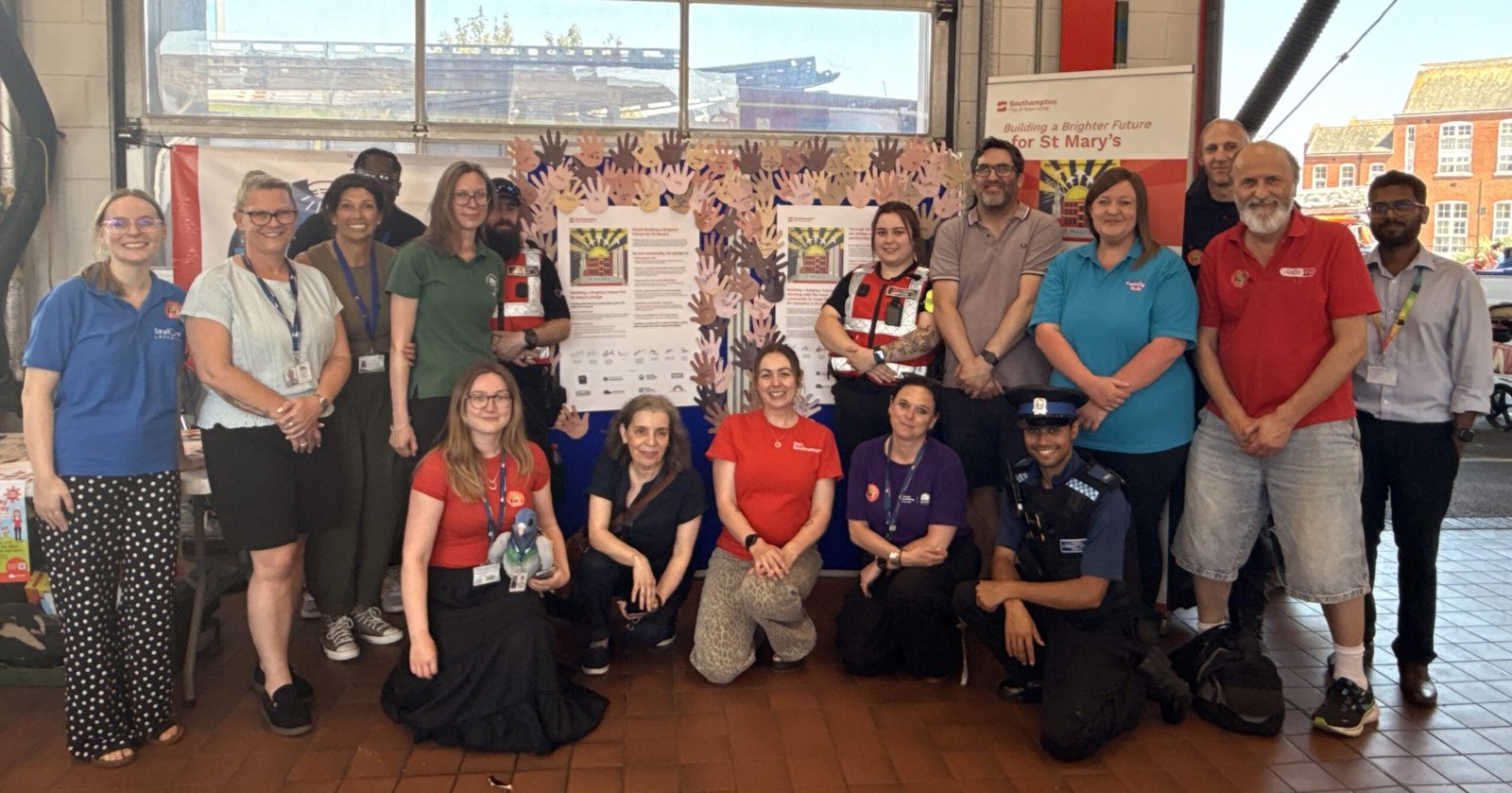 Community comes together for Building a Brighter Future at St. Mary’s Fire Station