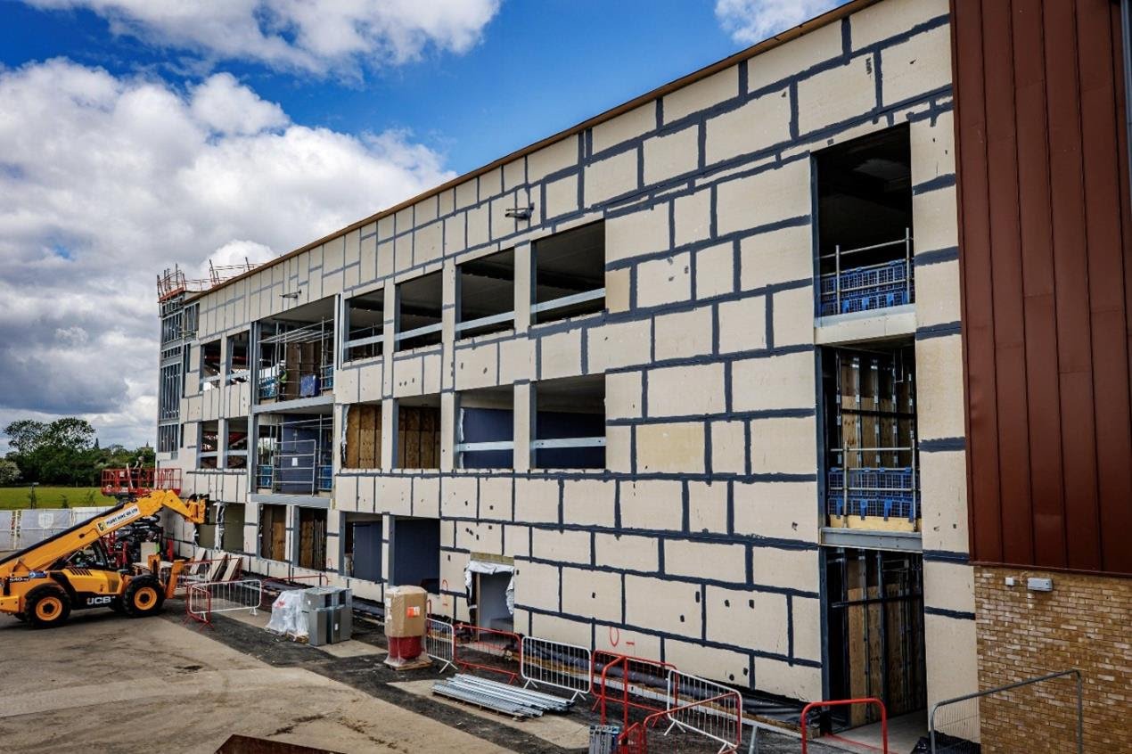 Major milestone reached in expansion of The Kingsbrook School