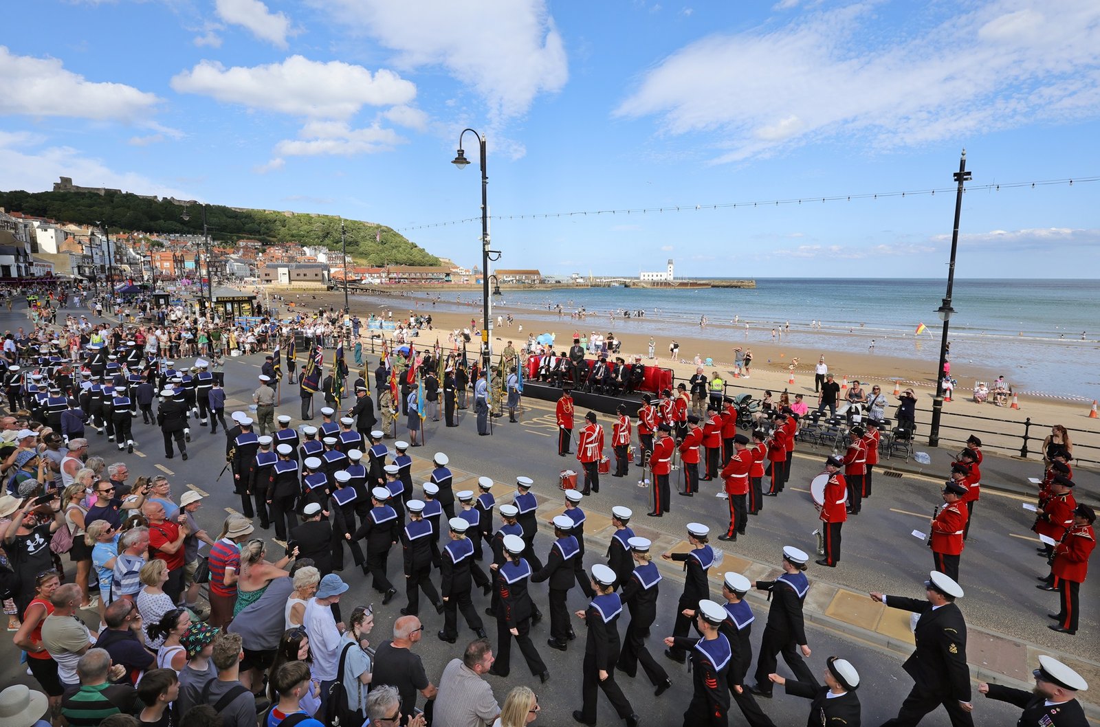 Air displays and parade details for Armed Forces Day Scarborough