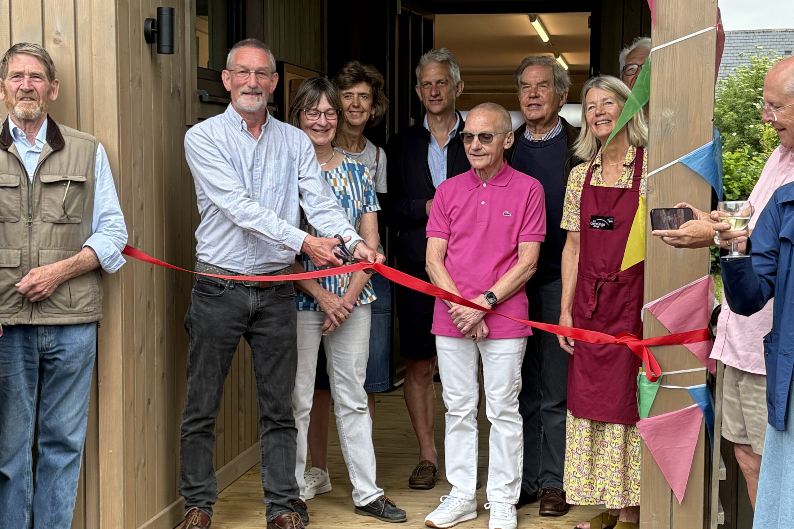 All Cannings Community Shop rebuilt with help from rural hub funding