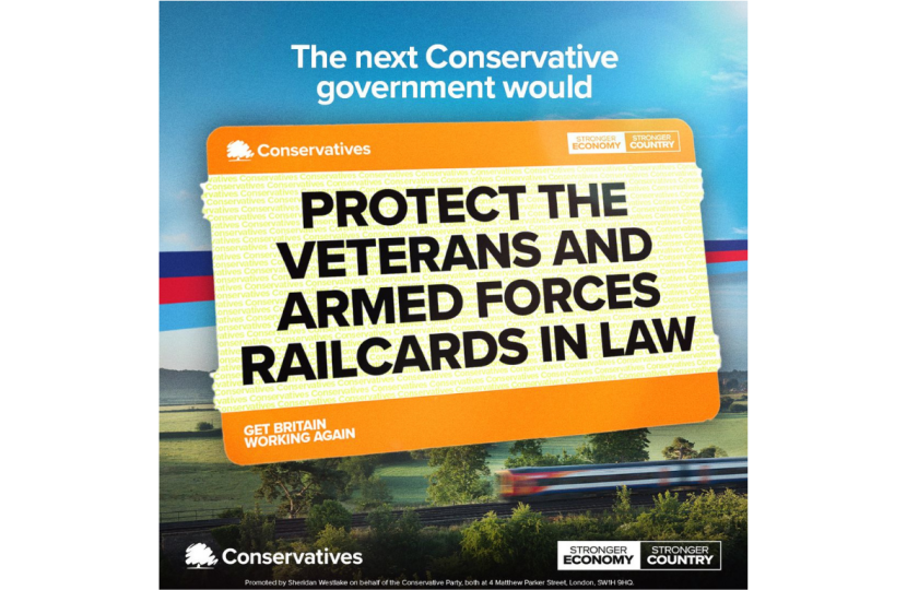 Caroline’s Efforts to Secure Veterans Railcards Blocked