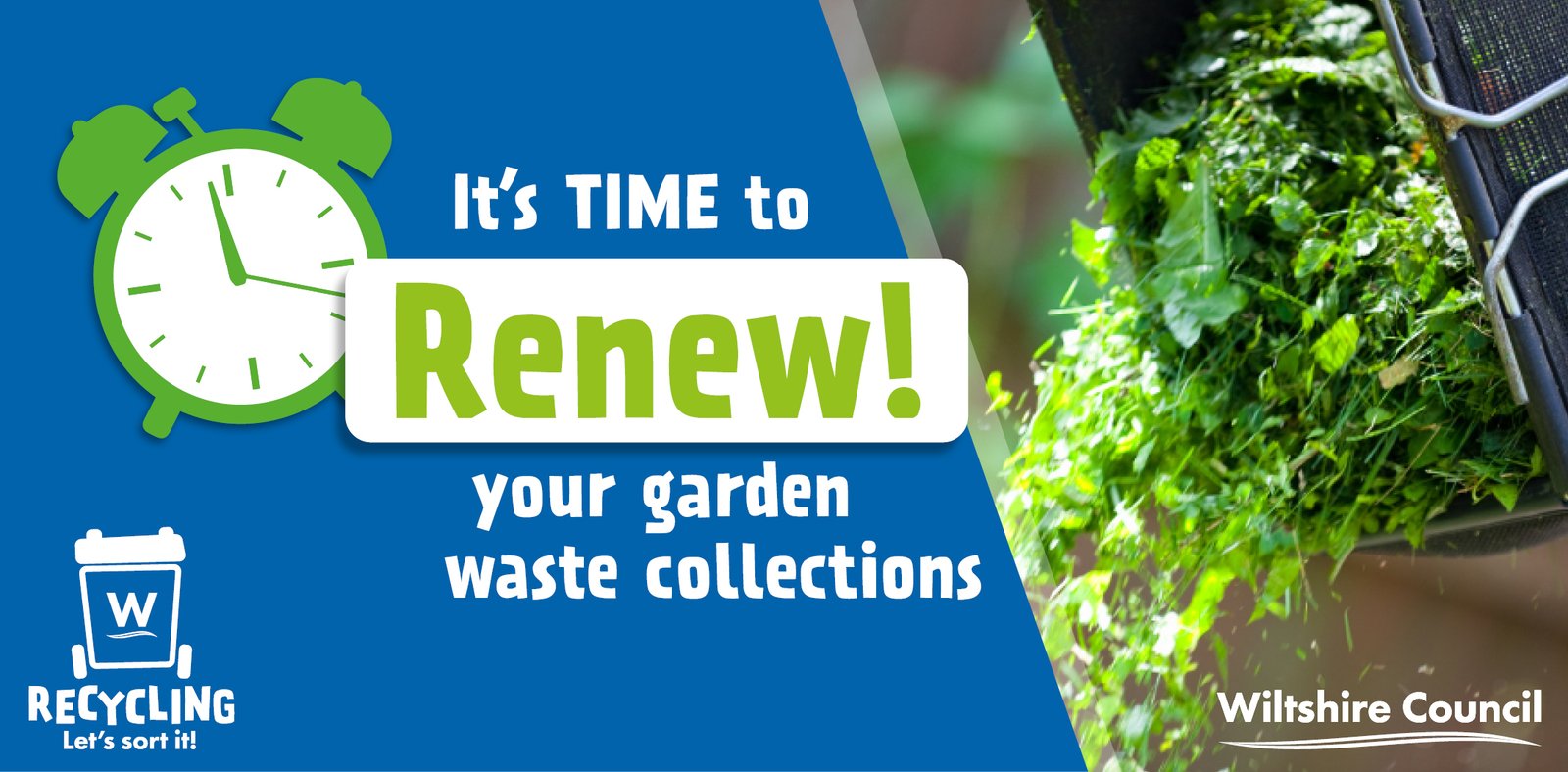 Time to renew your garden waste collection subscription