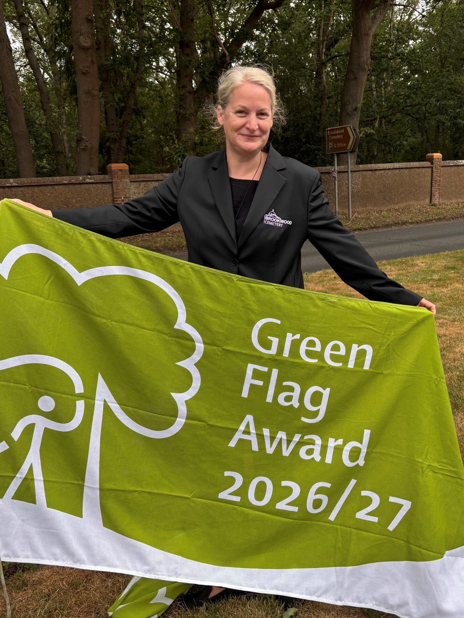 Brookwood Cemetery secures Green Flag Award and Heritage Accreditation once again