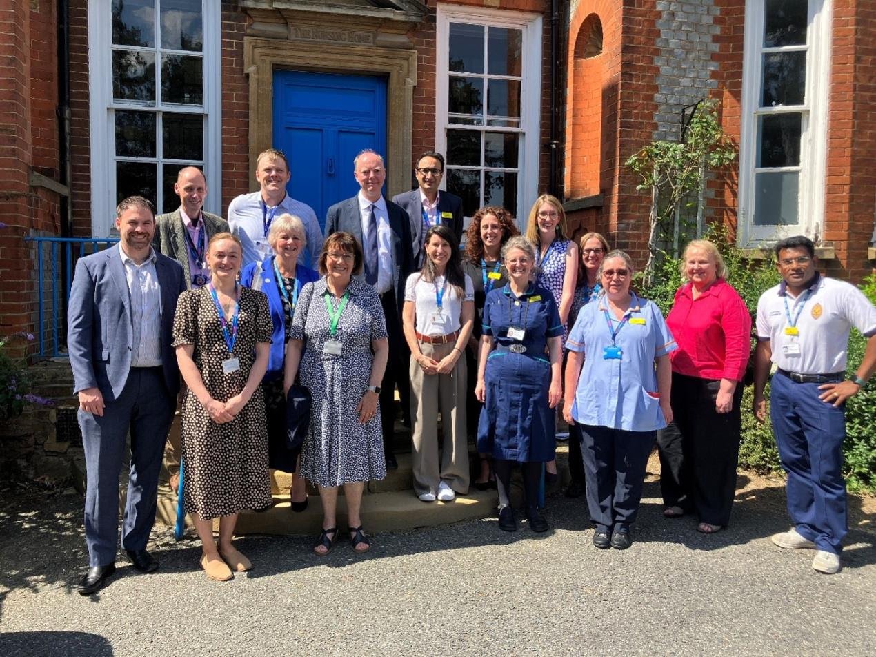 Buckinghamshire showcases local health innovation during Chief Medical Officer visit