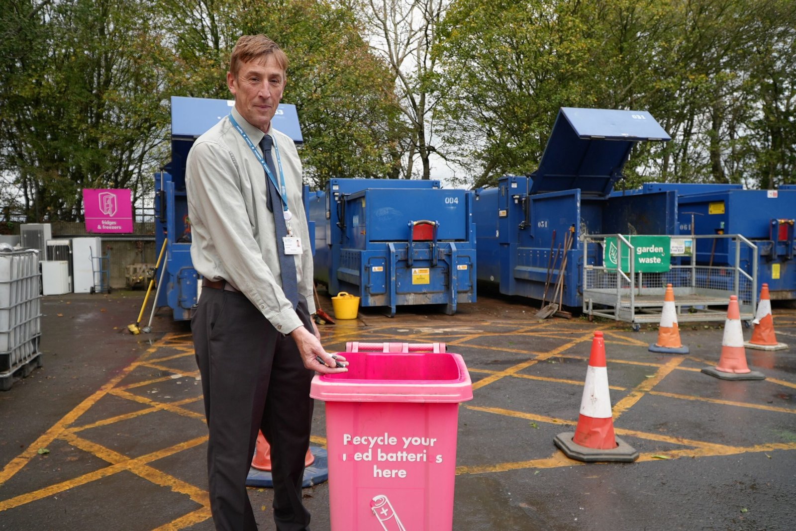 Bin fires prompt call for public to dispose of batteries responsibly