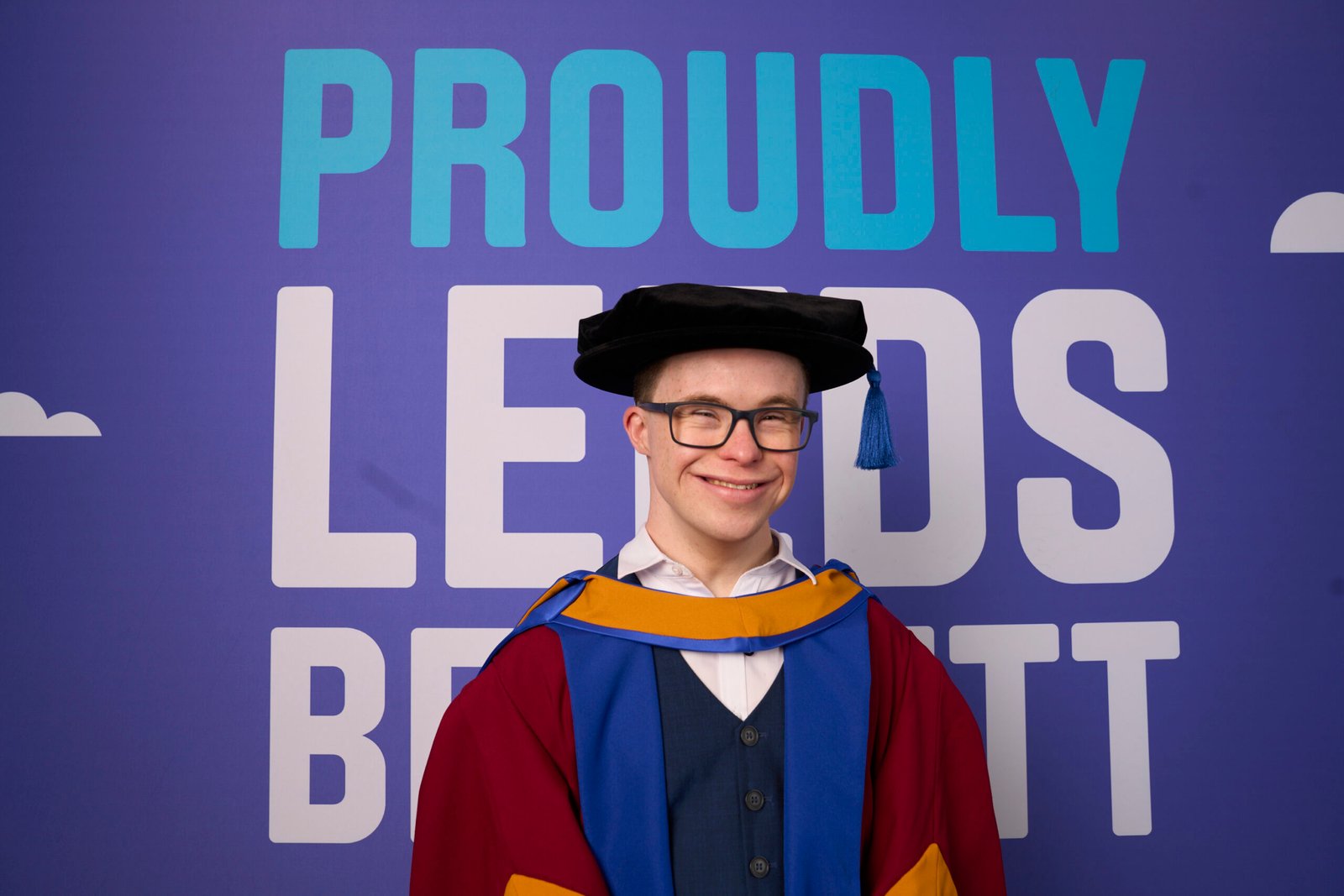 George Webster receives honorary doctorate from Leeds Beckett University