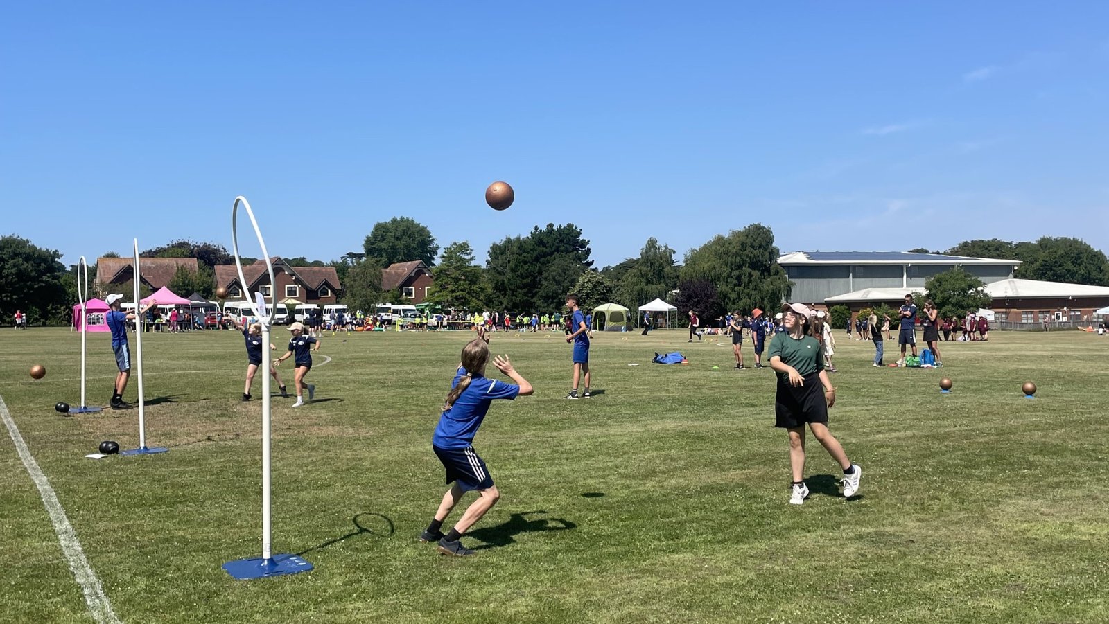 Island pupils embrace sport and teamwork at the PEACH Games
