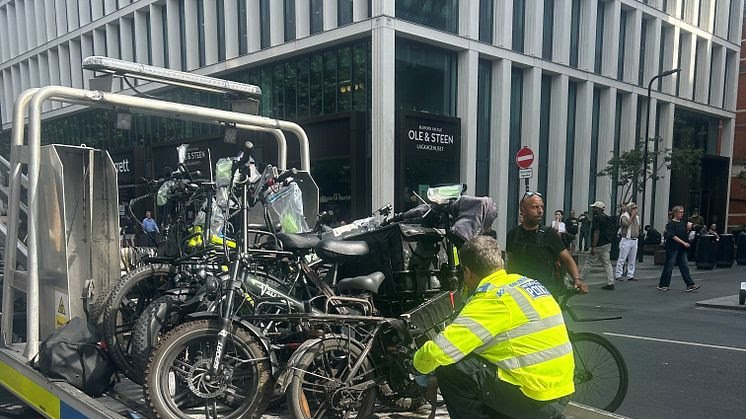 Met seize record 2,500 illegal e-bikes and e-scooters this year