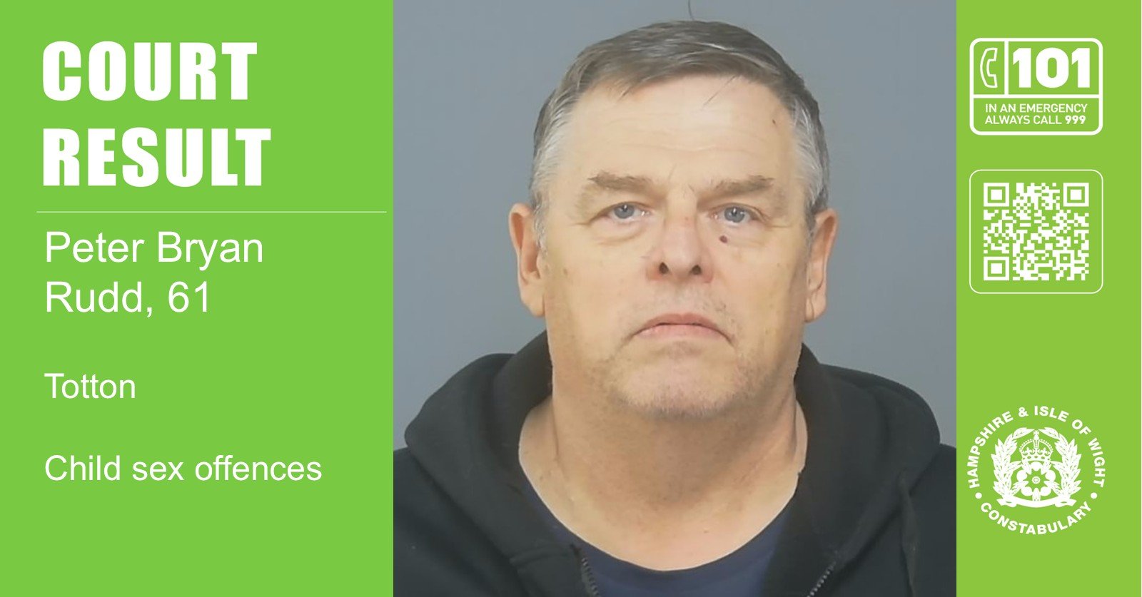 Southampton man, 61, jailed for more than 16 years for Totton child sex offences