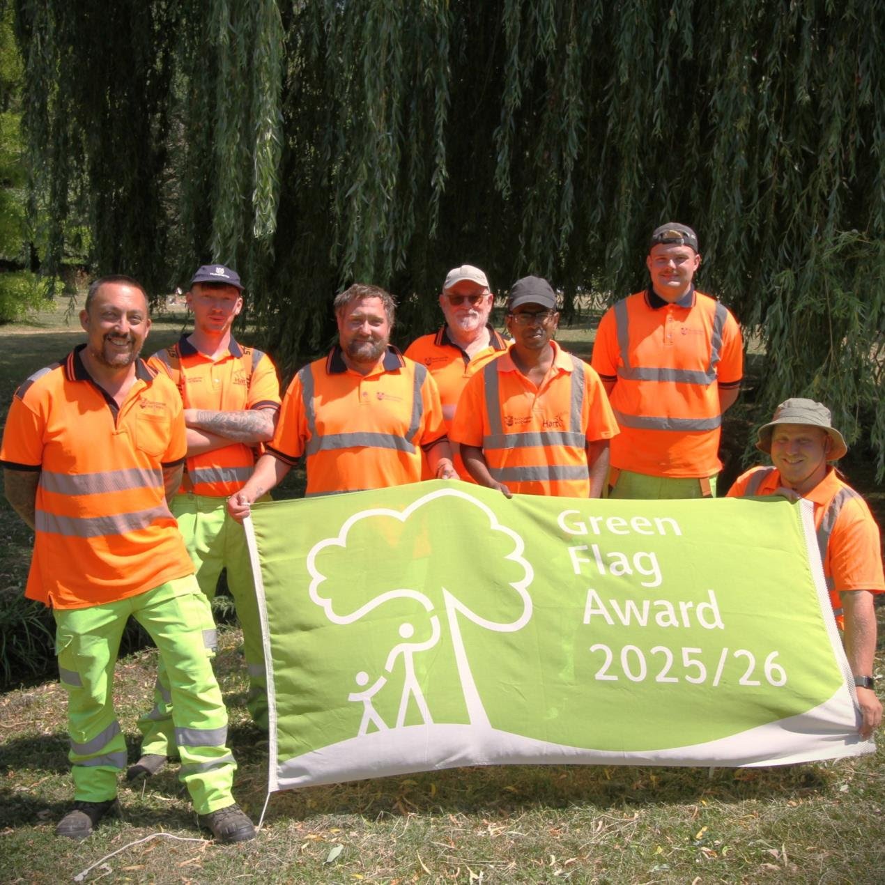 Three borough council parks given coveted Green Flag Award