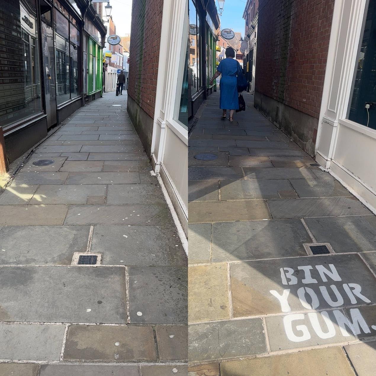 Guildford Borough Council awarded funding to tackle the sticky issue of chewing gum on Guildford streets