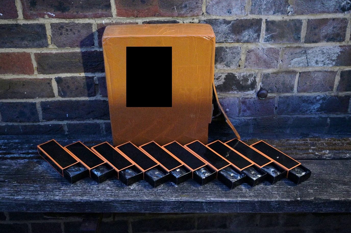Met seize knives after sawing through front door of alleged weapons smuggler