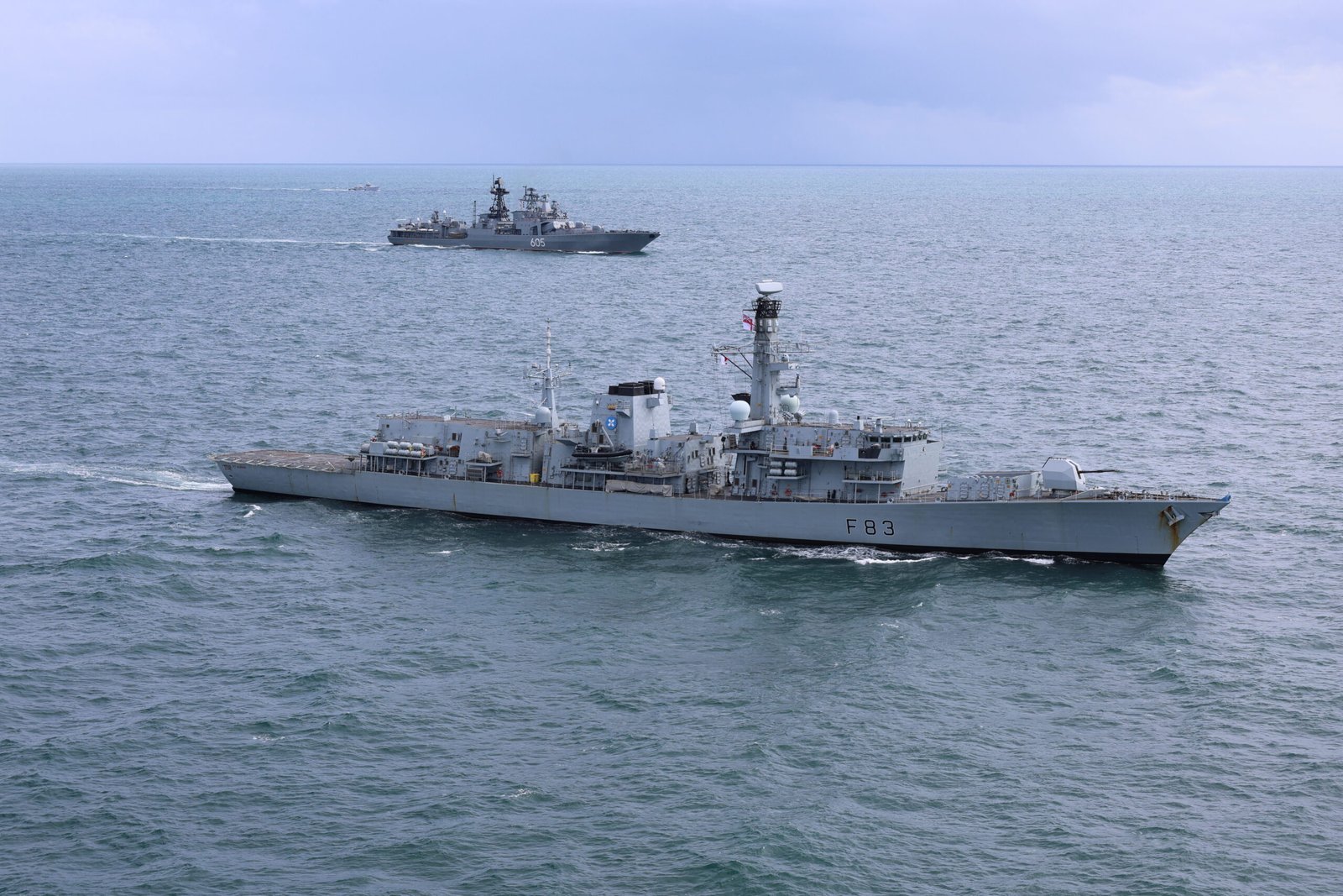 Putin’s ships shadowed by Royal Navy in 72-hour operation