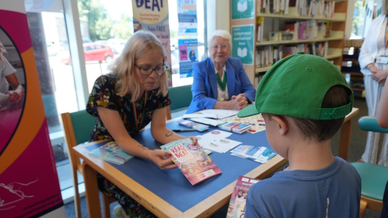 Read to the Beat strikes a chord with young readers across West Berkshire