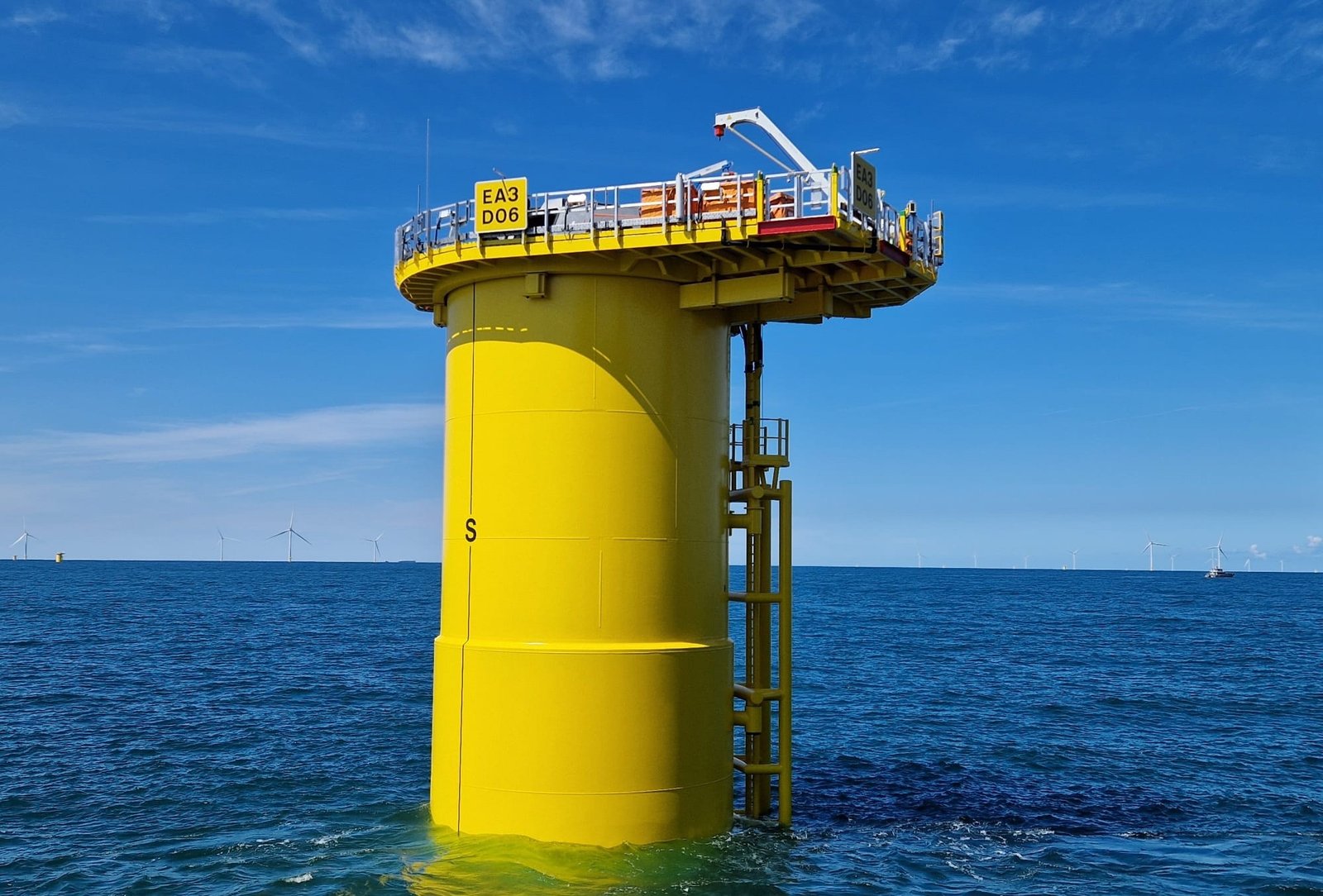 ScottishPower and Masdar mark major engineering milestone at East Anglia THREE offshore windfarm