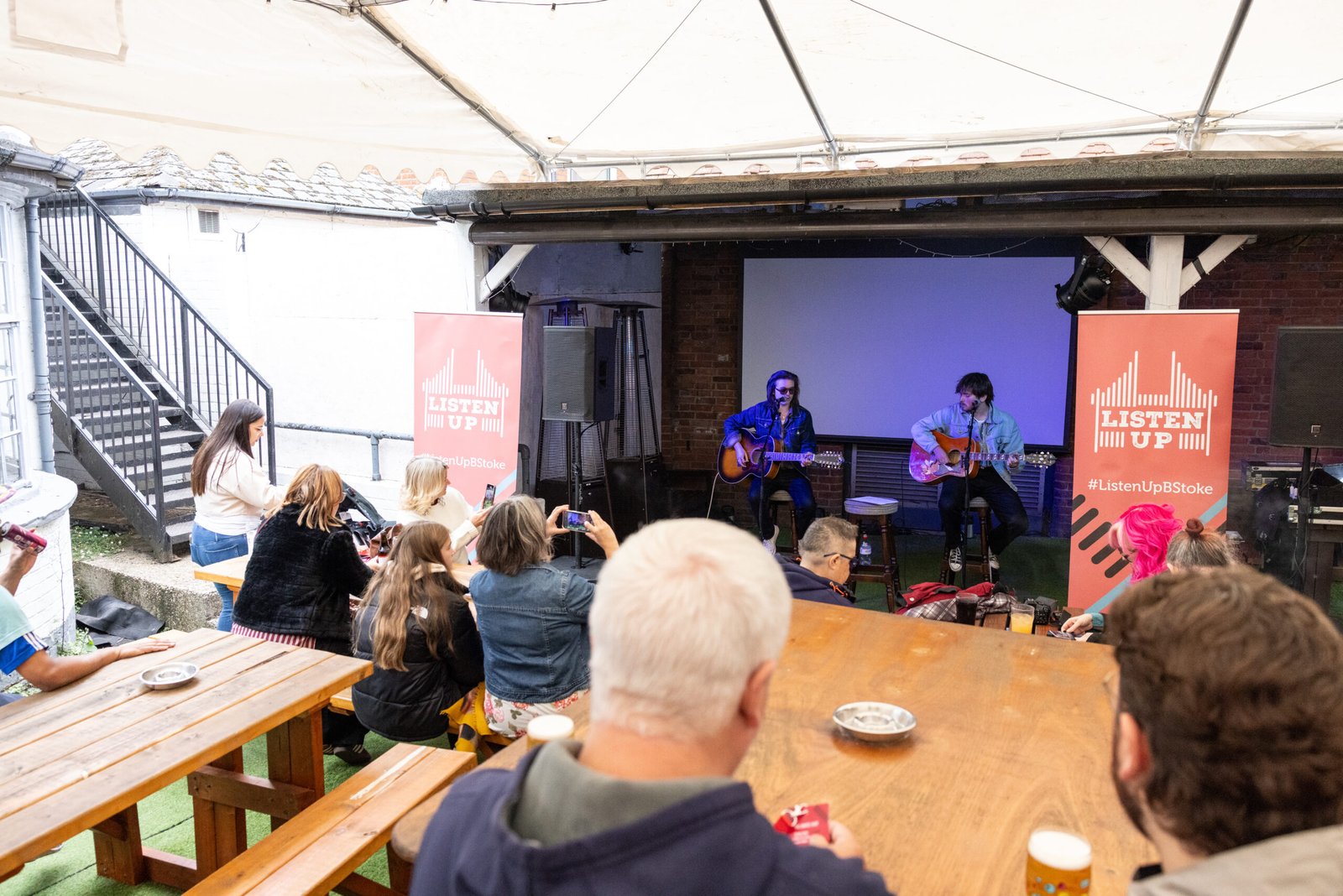 Discover new live music at Listen Up in Basingstoke town centre