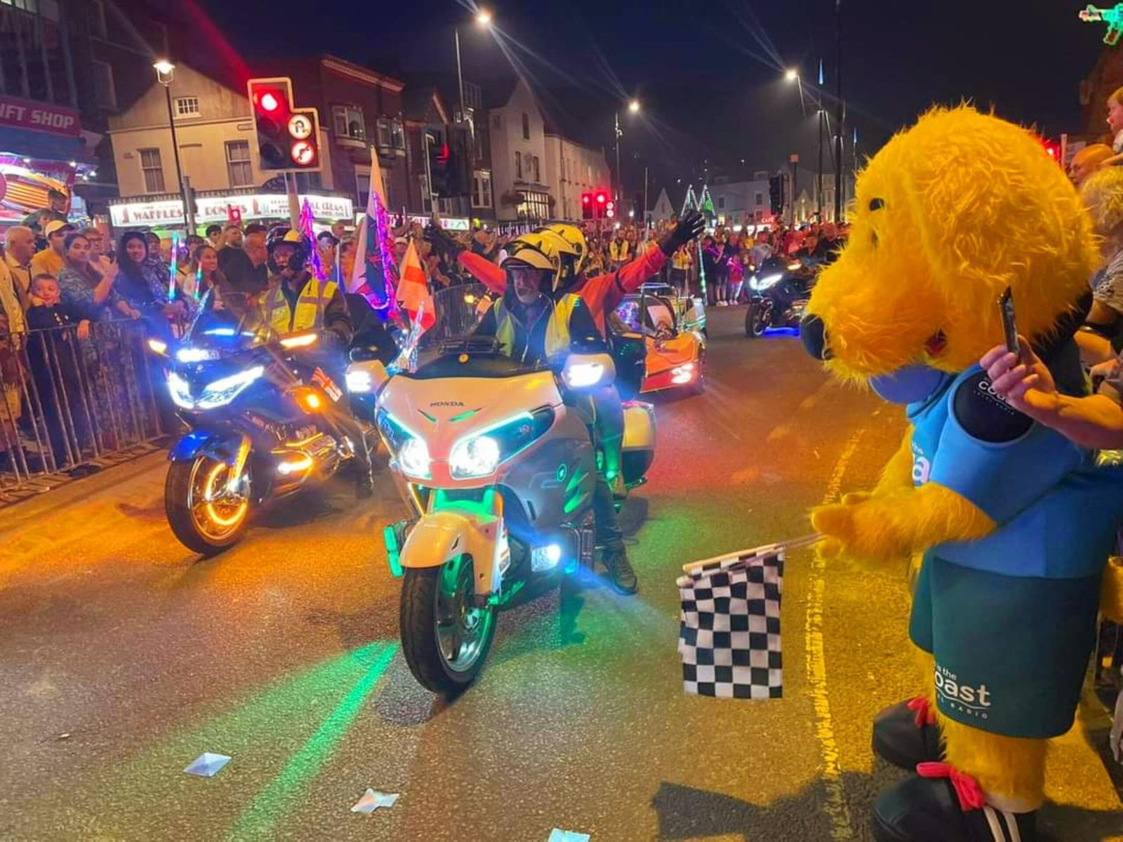 Thousands expected for town’s annual Goldwing Light Parade