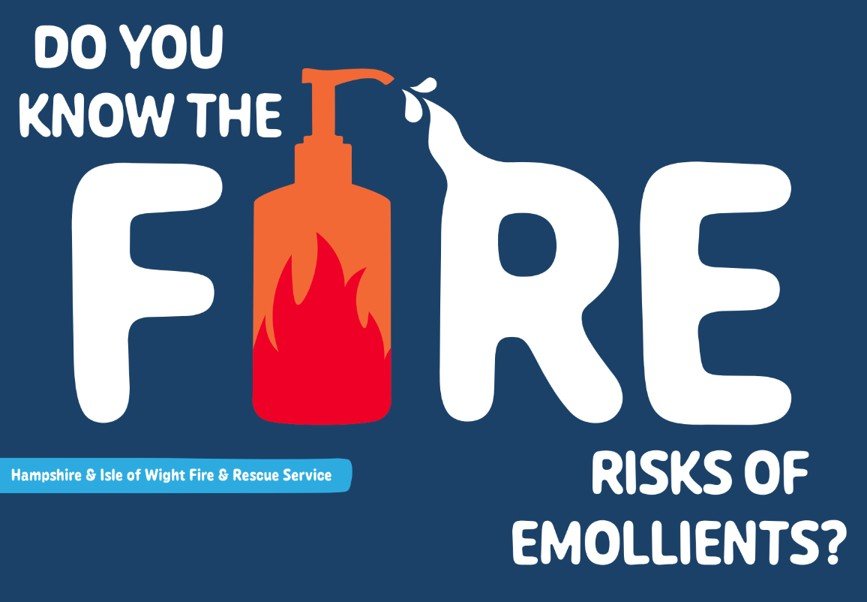 Fire Service and health partners relaunch emollients fire safety campaign